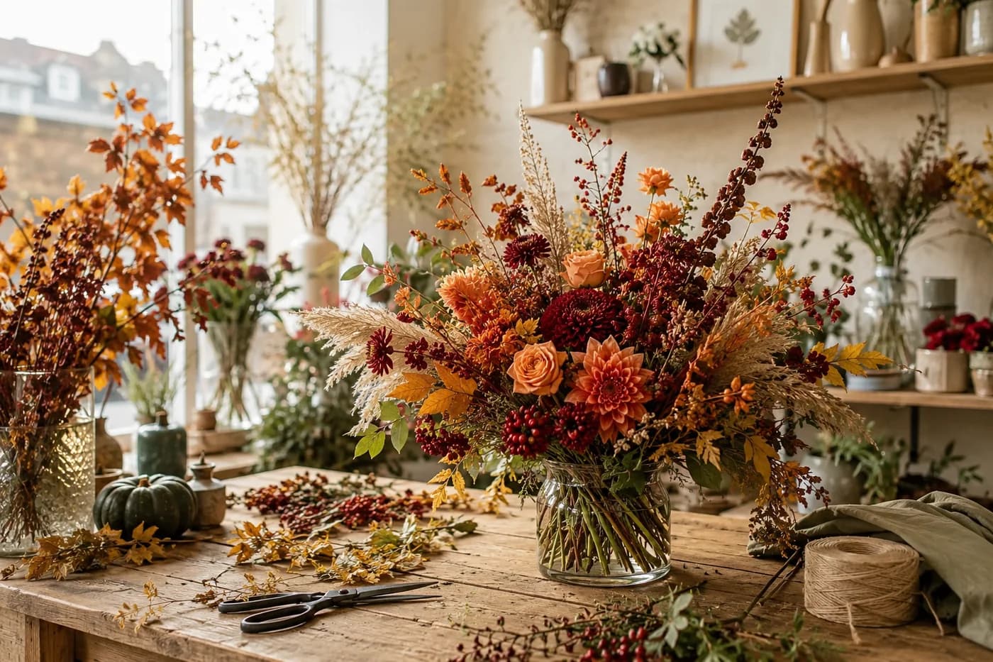 Saison-Stimmungsbild Herbst