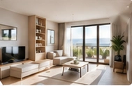Moderne 3-Zimmer-Wohnung mit Balkon