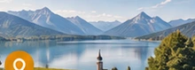 See in einer Berglandschaft